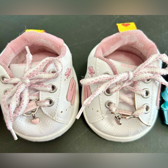 New Build a bear lot of 6 pairs of shoes/sketchers sneakers/sandals toys - Picture 8 of 9